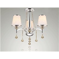 Continental Iron chandelier dining lamp bedroom lamp lighting living room modern minimalist cloth
