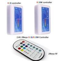 2.4G 3 Channel 28keys RGB/RGBW led Controller wirless remote for LED module, led strip, led control box, led source DC12-24V