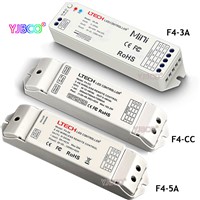 F4-5A/F4-3A(DC5-24V) Wireless receiver Compatible with LTECH EX Series dimmer  for led strip lamp receiver F4-CC(DC12-48V)