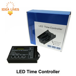 LED Time Controller DC12-24V 20A 5 Channel Time Programmable Controller.