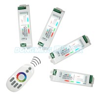 Touch panel IR RGB Remote control for led+ 4pcs 12A 2.4g rgb Controller wireless For RGB LED Strip RGB/Bulb/Panel