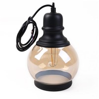 Edison Industrial Vintage  Pendant Light Ceiling Lamp Glass Cag Brown