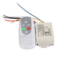 Wireless 3 Ways On/Off Digital Remote-Control Switch for LED Light 220-240V High Quality