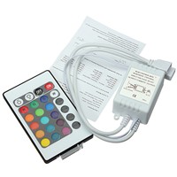 24 Keys RGB IR/Mini Remote RGB Controller DC12V Controller for RGB LED Strip lights Mini Controller