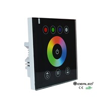 DIY home 2.4G wireless wall switch touch led controller  input AC90-260V for RGB LED strip lights for 2 -pack