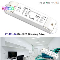 LTECH LT-401-6A Constant Voltage PMW DALI Dimming Driver DC12-24VInput  6A*1CH Output led controller for led strip
