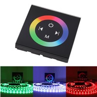 86 Home Wall RGB LED Touch Panel Controller led Dimmer for DC12V LED Strip Valentines Wedding christmas garland Decoration