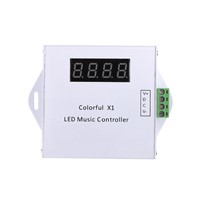 LED Music Remote Controller Can Control 600Pixels LED Strip 70db White