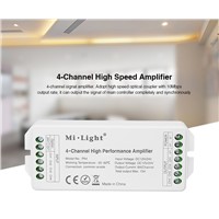 Mi.Light PA4 4-Channel DC12V-24V Output15A Hight Performance Amplifier with 10Mbps output rate for 5050 3528 RGB RGBW LED Strips
