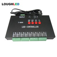 T-8000 SD Card LED Controller for full color LED Lightings IC 6803  2811 1903 ...