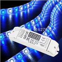 BC-834  DMX512 Decoder controller LED RGB+White/Warm white led strip decoder / RGBW RGBWW 4ch DMX Decoder , 3 Year Guaranty