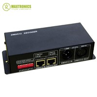 Wholesale high quality 1 pcs DC12V-24V 4x4A DMX Decoder led Controller led decoder