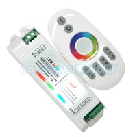 Touch panel Wireless Remote + 12A 2.4g rgb led strip Controller rf  For RGB LED Strip RGB/RGBW Bulb/Panel