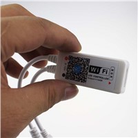 ios Android smartphone control mini Wifi LED RGB Controller dimmer DC 9-12V for 5050 3528 5630  RGB LED Strip