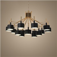 Delightful Modern iron LED Pendant Light creative decoration Nordic art pendant lighting Luxury villa living room lamps