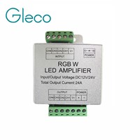 DC12/ 24V 24A Led RGBW Strip Amplifier 6A x 4 Channel Output Led RGBW Strip Power Repeater Console Controller