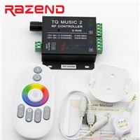 LED RGB Music Controller RF Touch Remote control Intelligent controller DC12V 24V 18A for RGB strip light