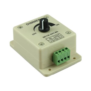 2017 New 8A DC12V/24V LED Switch Dimmer Cotroller for 3528&amp;5050 led strip light