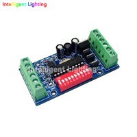 Mini DMX 3CH V1 easy dmx controller decoder controller LED RGB dump node for led light
