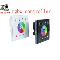 rgbw led controller touch panel,led rgbw remote dimmer controller for smd 5050 3528 3014 rgbw strip bulb dc 12v