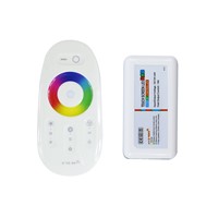 DC12-24V 18A 2.4G RGB LED Remote Controller Wireless RF Touch Screen controller for 5050 3528 5630 RGB Flexible LED Strip Light