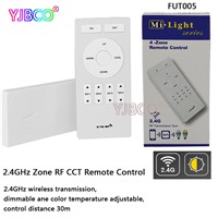 2.4G 4 Zone FUT005 Milight 4zone RF CCT Remote Control brightness adjustable controller dimmer for led bulb