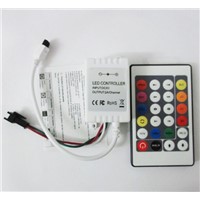 easy WS2811 controller 24key DC12V LED pixel controller 231changes pixel remote controller for WS2811 led module