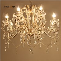 Modern Crystal chandeliers for Livingroom Bedroom Kitchen K9 Crystal lamp lamparas de techo colgante moderna ceiling chandelier