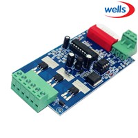 Wholesale 3CH Easy dmx512 Controller,decoder,3 CH 1 group,2key 1A each CH max 15A,For LED strip light,module DC5V-24V