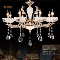 Large crystal chandelier Lighting Luxury crystal light Fashion chandelier crystal Modern Large chandeliers Living room bedroom