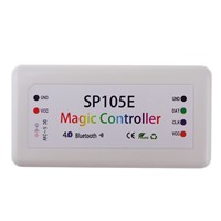 Magic Controller Bluetooth SP105E 4.0 DC5-24V 2048 Pixels for WS2811 2812 2801 6803 8806 SK6812 IC Strip Support iOs/Android APP
