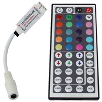 Mini 44 key IR Remote Controller For LED RGB 5050 3528 Light Strip