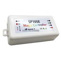 SP105E Magic Controller Bluetooth 4.0 DC5-24V 2048 Pixels for WS2811 2812 2801 6803 8806 SK6812 IC Strip Support iOs/Android APP