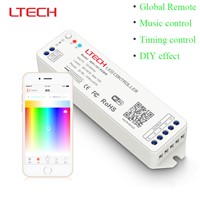 WiFi-101-rgbw;Mini WiFi LED Controller DC12-24V Smartphone iOS Android APP WiFi Control for 5050 3528 RGB RGBW RGBWW Led Strip