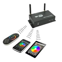 DC5~24V Input Wifi RGB Controller for RGB LED Strip Lighting, with Android/IOS APP Smart Mobile Phone/Pad Control