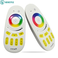 2.4G RF Mi Light series 4-zone RGBW RGB led  Remote controller  Wireless touch for led strip or led bulb