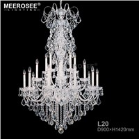 Large Chandelier Modern K9 Crystal Chandeliers lustres de cristal lamparas Long Chandelier Lighting Fixture For Living Room
