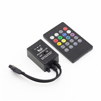 OSIDEN 1PC RGB strip light Music IR 20 Keys IR Remote Controller for 3528 5050 RGB LED Strip lights Mini Controller