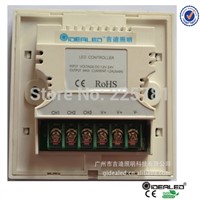 12A Warm white dimmable touch panel switch for dimmer led ight input DC12V-24V 4pcs/package