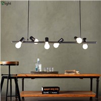 Nordic Simple Abstract Birds E27 Led Pendant Chandelier Lighting Creative Metal Dining Room Led Hanging Lights Led Chandeliers