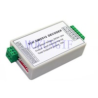 Fast shipping 10Pcs 3CH dmx dimmer Controller dmx512 decoder for led Light Bar Module Strip WS-DMX-XB22-3CH 5-24V