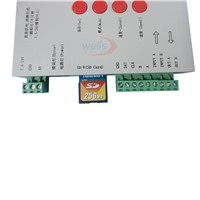 5 pcs T1000S SD Card LED Pixel Controller RGB LED Controler Support WS2811 2801 #&amp;amp;amp; 5-24V