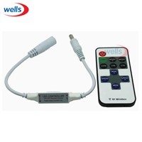 1pcs DC 5~12V 11 Keys RF Remote Controller Mini Dimmer for Led Single Color Strip