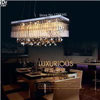 Modern First-class K9 Crystal Chandelier Lamp,The Rectangular Crystal Dining Chandelier Light Fixtures  free delivery