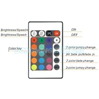 DC12V 72W 24 keys IR rgb remote controller, ir remote control, led strip RGB remote control