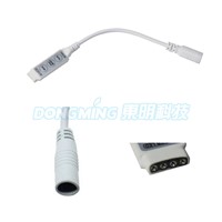 12V DC connector 72W RGB 5050 3528 5630 portable led strip mini remote control, controller led rgb, remote control
