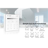 Mi Light B1 4-Zone Brightness Dimmer Smart Touch Panel Remote Controller Powerd by 3V (2*AAA Battery) Wall Mount 2.4G Wireless
