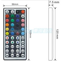 Hot Sale 44 Key Mini IR Remote Controller With Control Box For 5050 3528 RGB Led String Light Strip, Free &amp;amp;amp; Drop Shipping