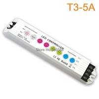 LTECH T3 2.4G LED Touch Panel RGB LED Remote Sync Zone Control Built-in Lithium Battery &amp;amp;amp; T3-CV or T3-CC Receiving Controller