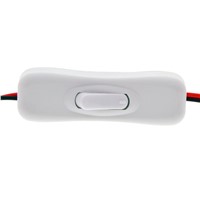 DC Connector to 2pin 8mm/10mm Connector with Switch for Single Color LED Strip